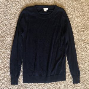 Navy J Crew Sweater